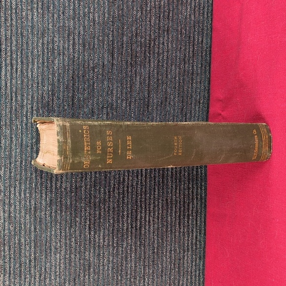 Antique 1915 Obstetrics For Nurses Book - Picture 4 of 13